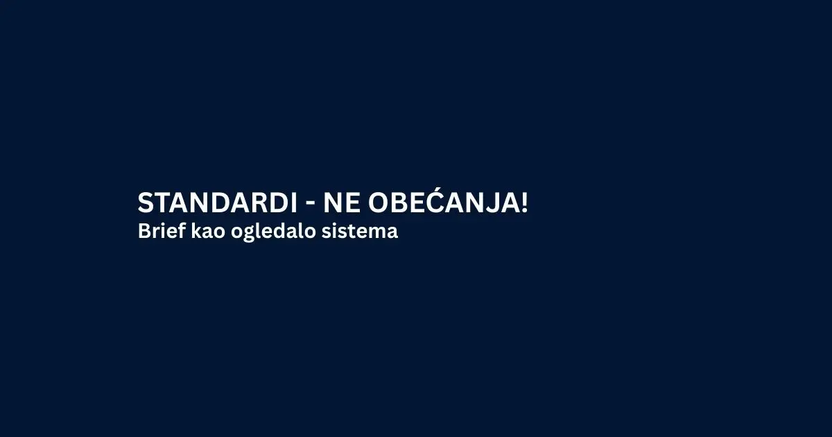 Brief kao ogledalo sistema