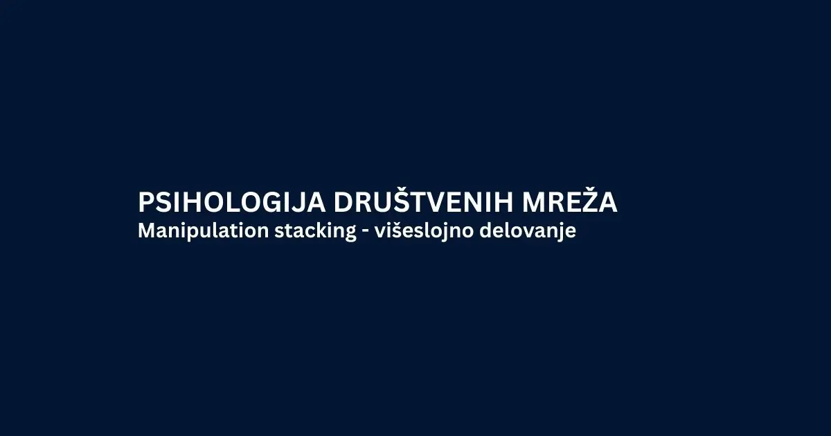 Manipulation stacking (višeslojno delovanje)