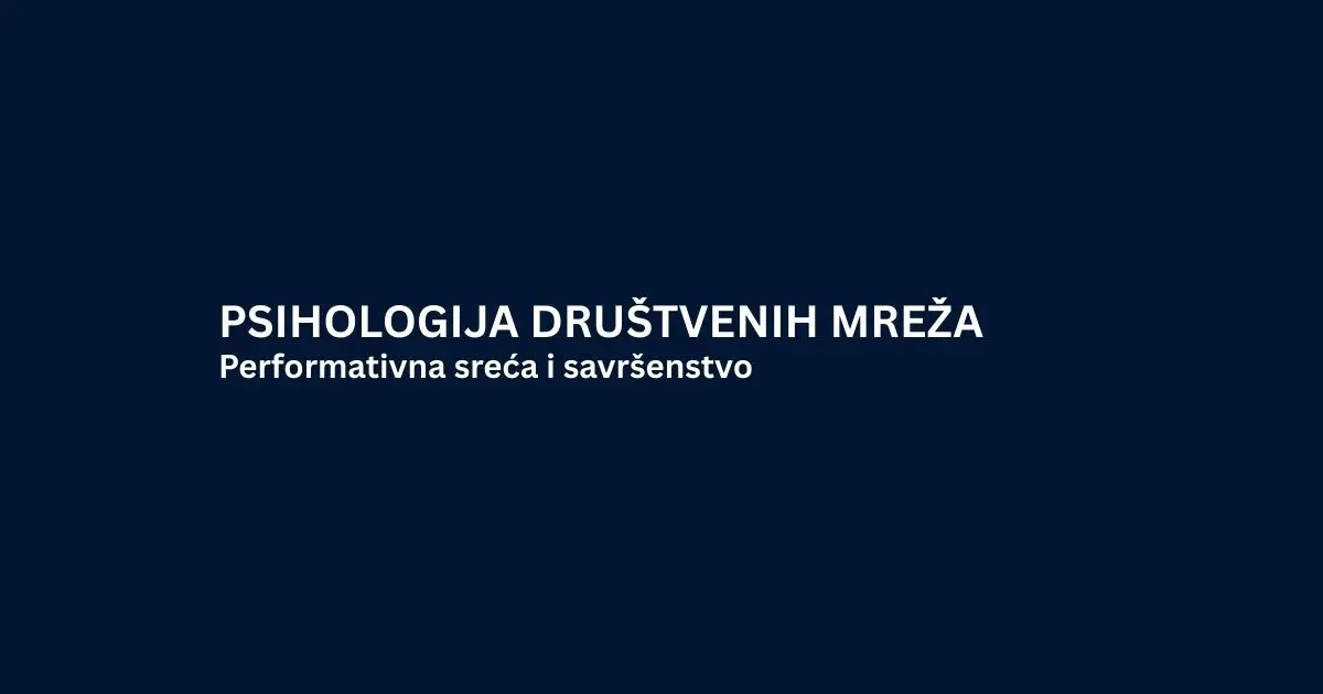 Performativna sreća i savršenstvo