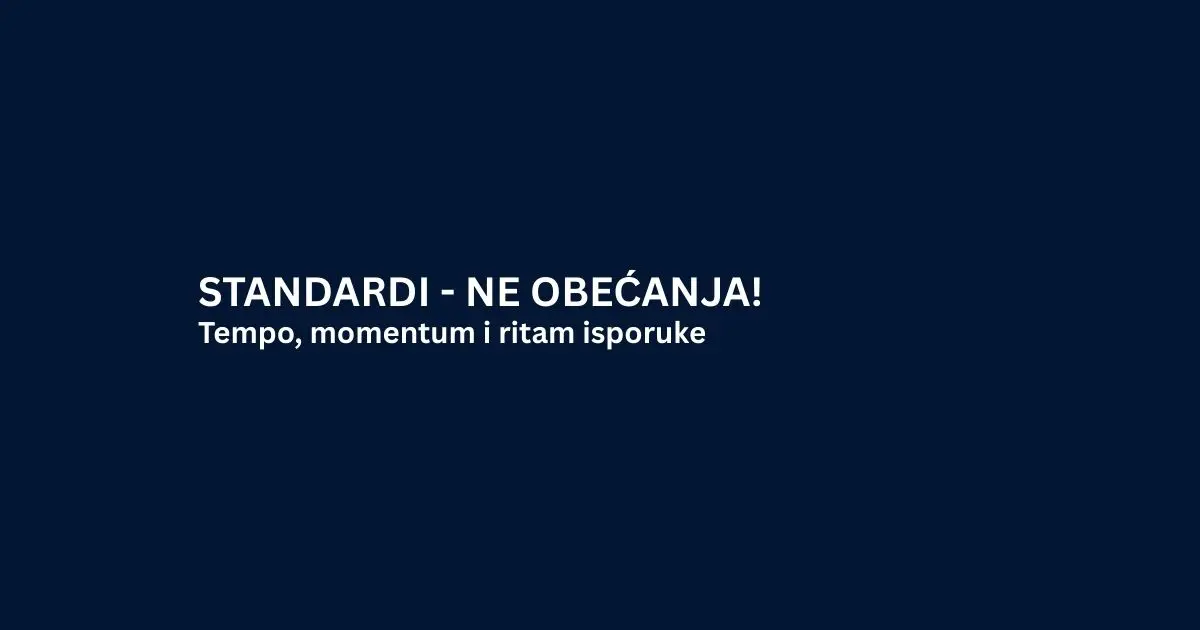 Tempo, momentum i ritam isporuke